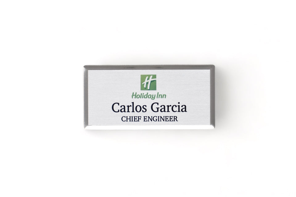 The Ultimate Guide to Metal Name Badges with Magnetic Backings: Enhance Your Branding and Professionalism
