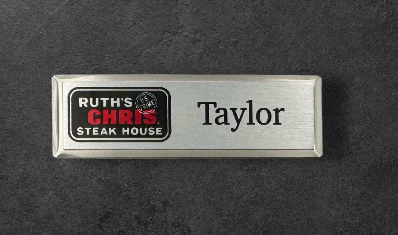 Ruth's Chris Silver Beveled