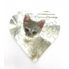 Heart Shaped 23 Piece Puzzle 7"